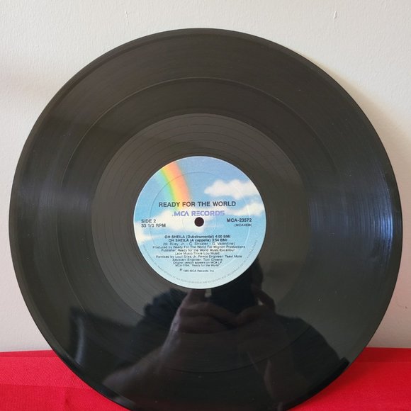 VINTAGE, 1985, READY FOR THE WORLD, OH SHEILA, 12" E.P.!!! - Picture 5 of 5